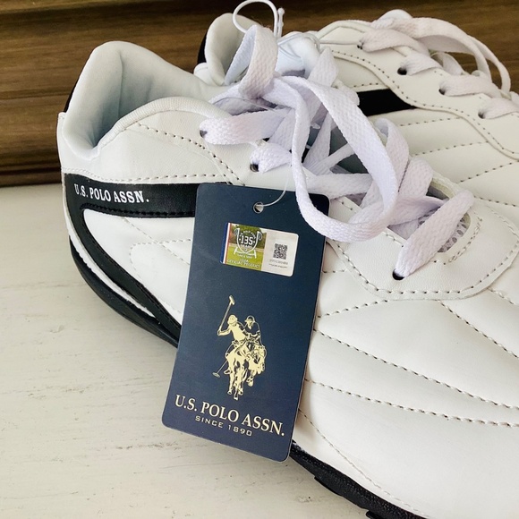 U.S. Polo Assn. sneakers white black Unisex US Men’s 9 Women’s 10 EU 42 ShoesNWT main image 8